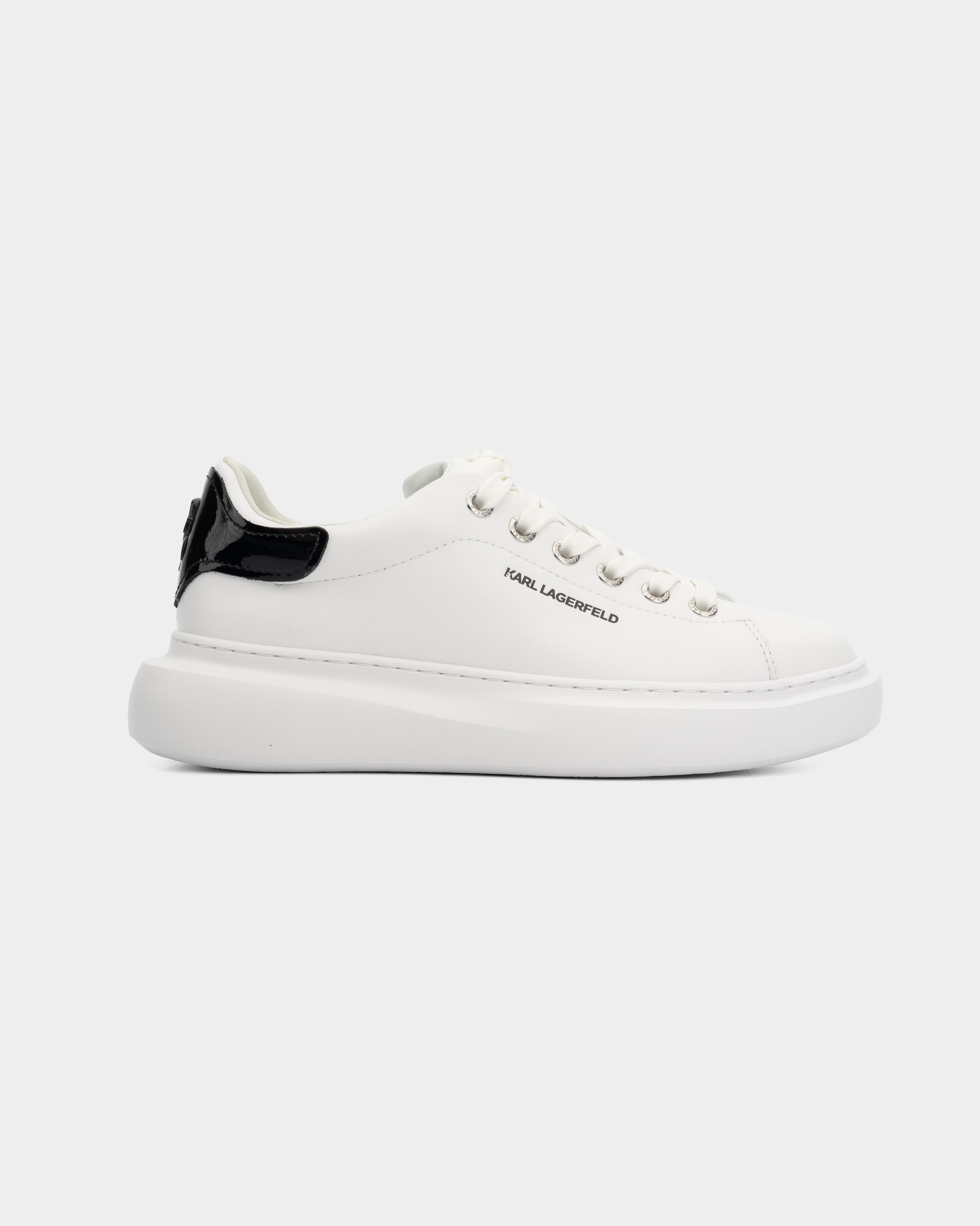 (Core) Karl Lagerfeld Women's Kore NFT Relief White Lthr | KL66525-011