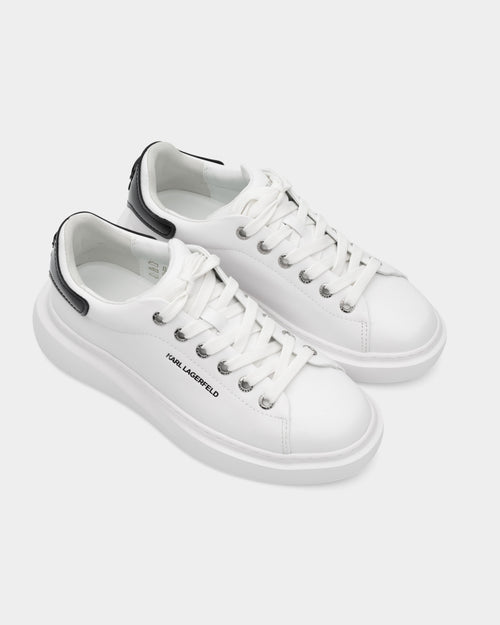 (Core) Karl Lagerfeld Women's Kore NFT Relief White Lthr | KL66525-011