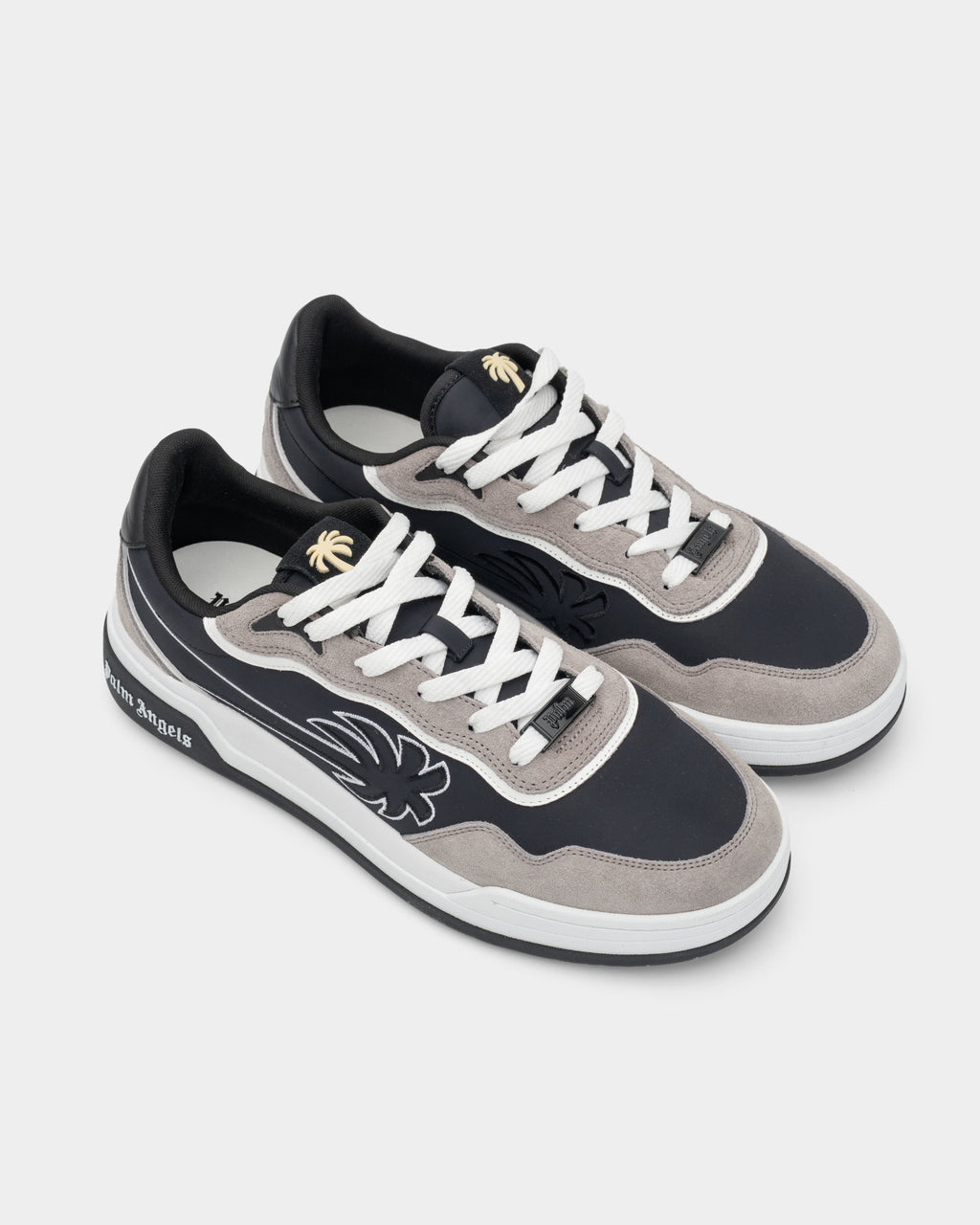 Palm Angels Men's Palm Tennis Sneakers | PMIA10VS26LEA002-1007
