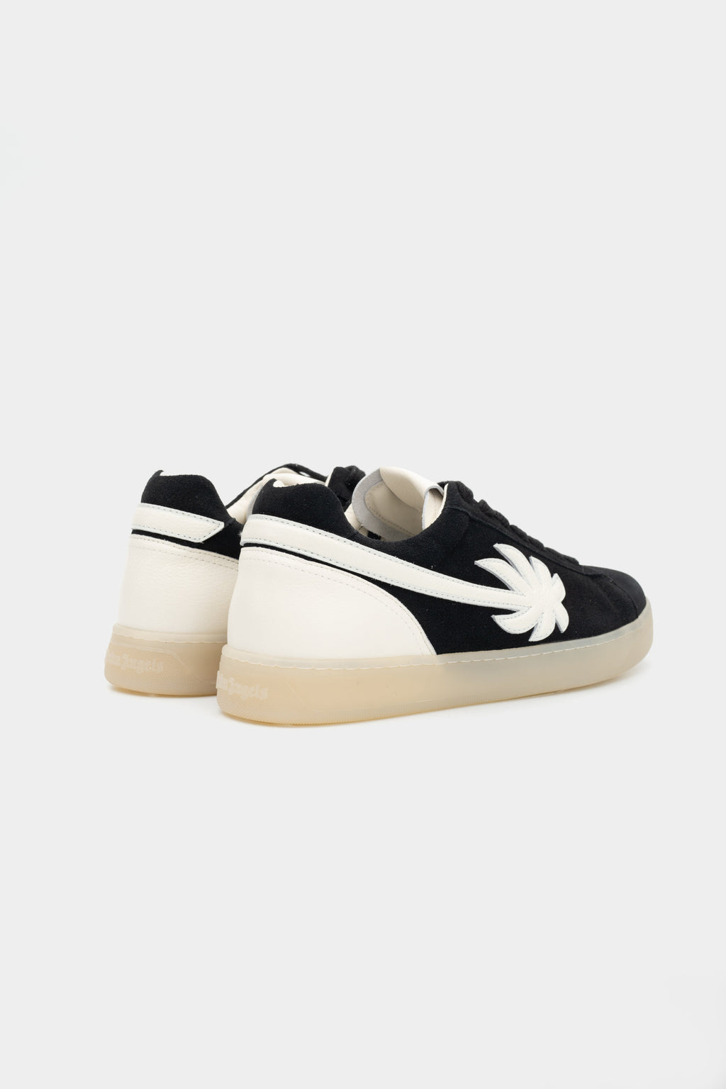 Palm Angels Men's Palm Tennis Suede Sneakers | PMIA111S26LEA001-100B