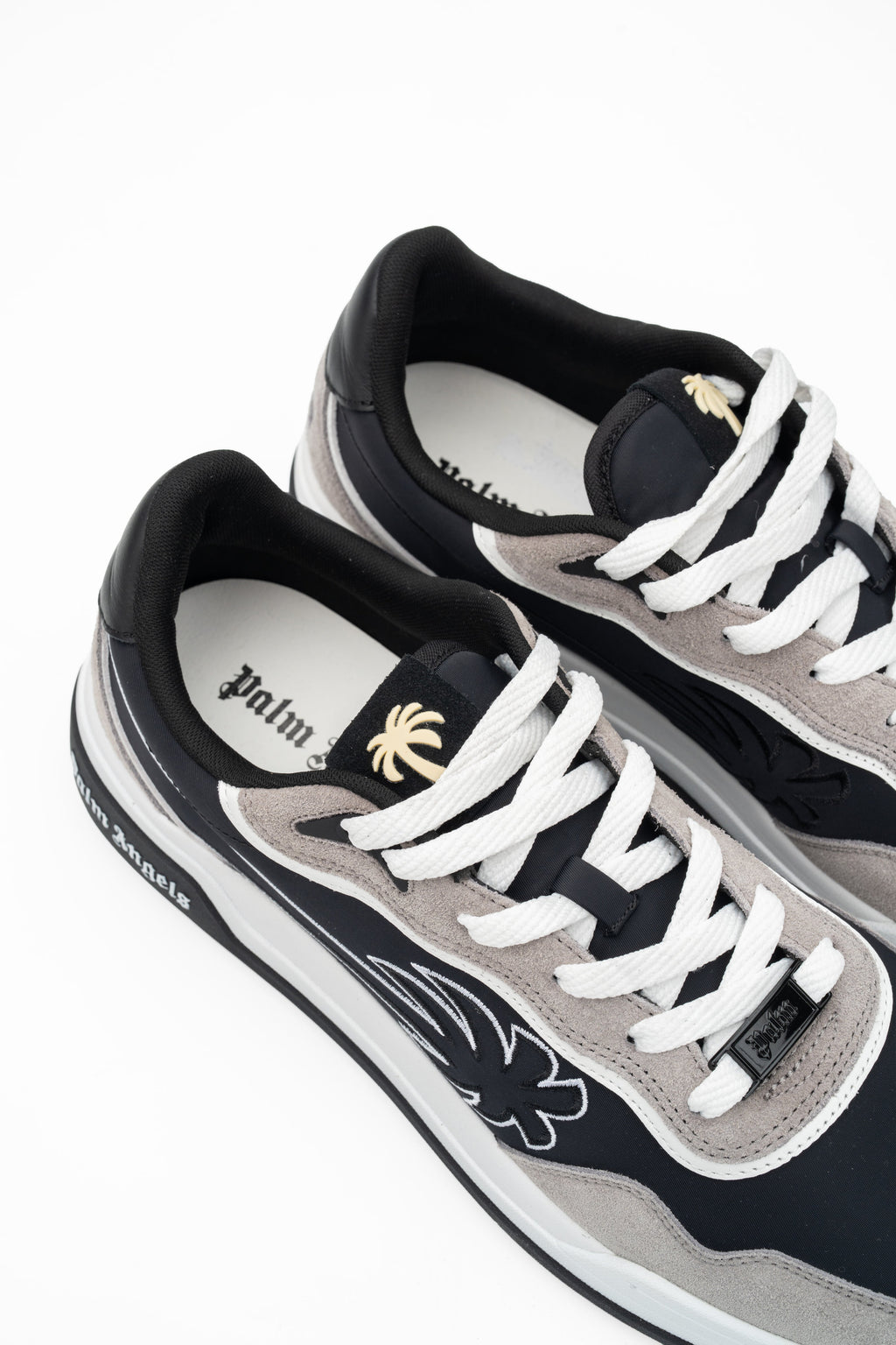 Palm Angels Men's Palm Tennis Sneakers | PMIA10VS26LEA002-1007