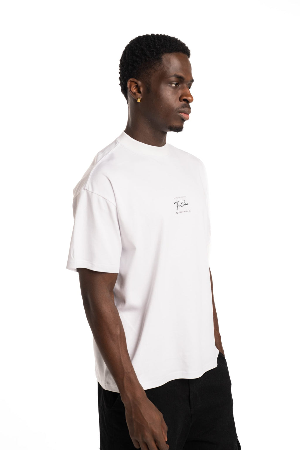 Hydraulics Designed For Winners Oversized Fit T-Shirt White
