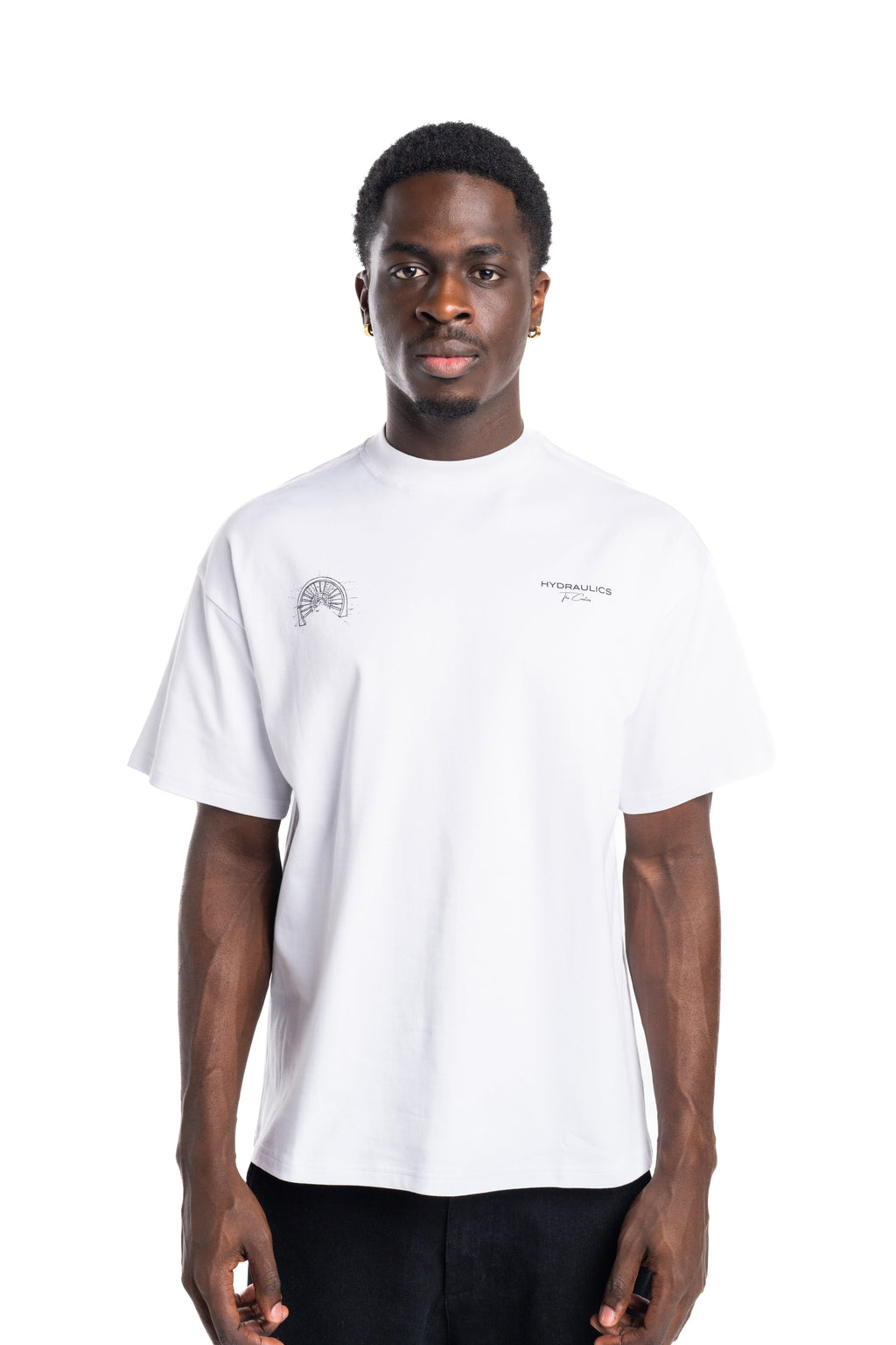 Hydraulics Sneaker Tunnel Oversized Fit T-Shirt White