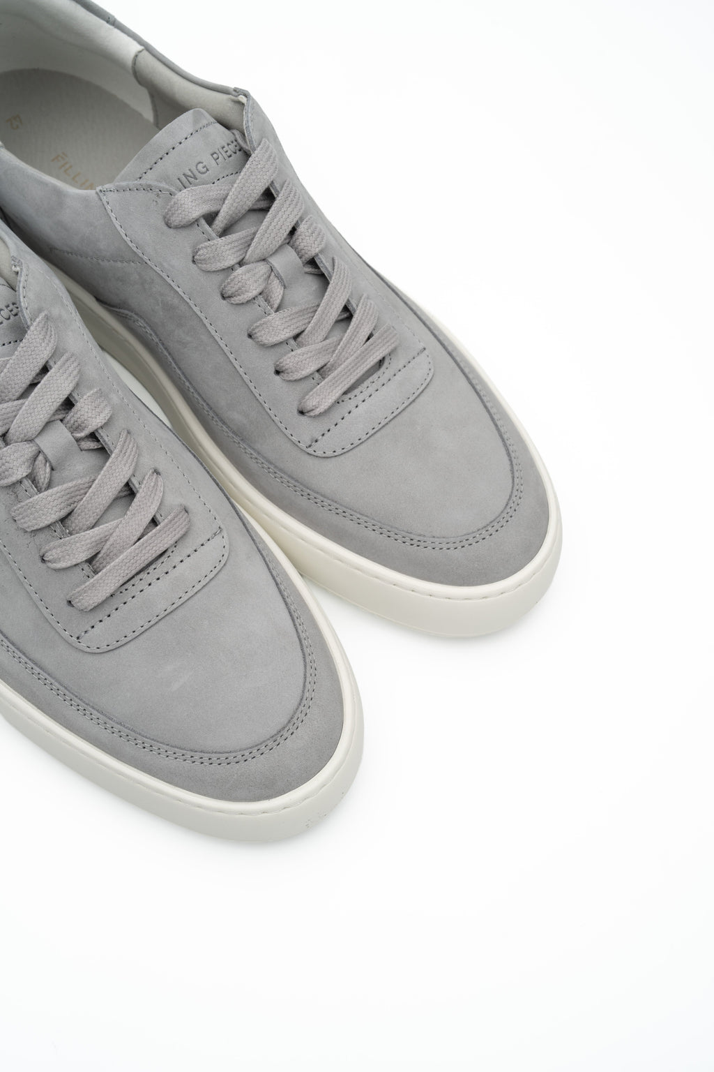 Filling Pieces Men's Mondo 2.0 Nubuck Cement Grey | 112410301186-181