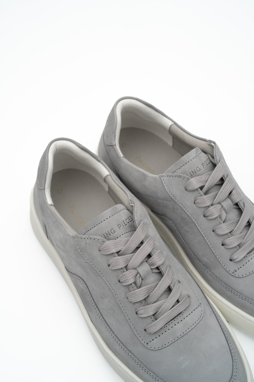 Filling Pieces Men's Mondo 2.0 Nubuck Cement Grey | 112410301186-181