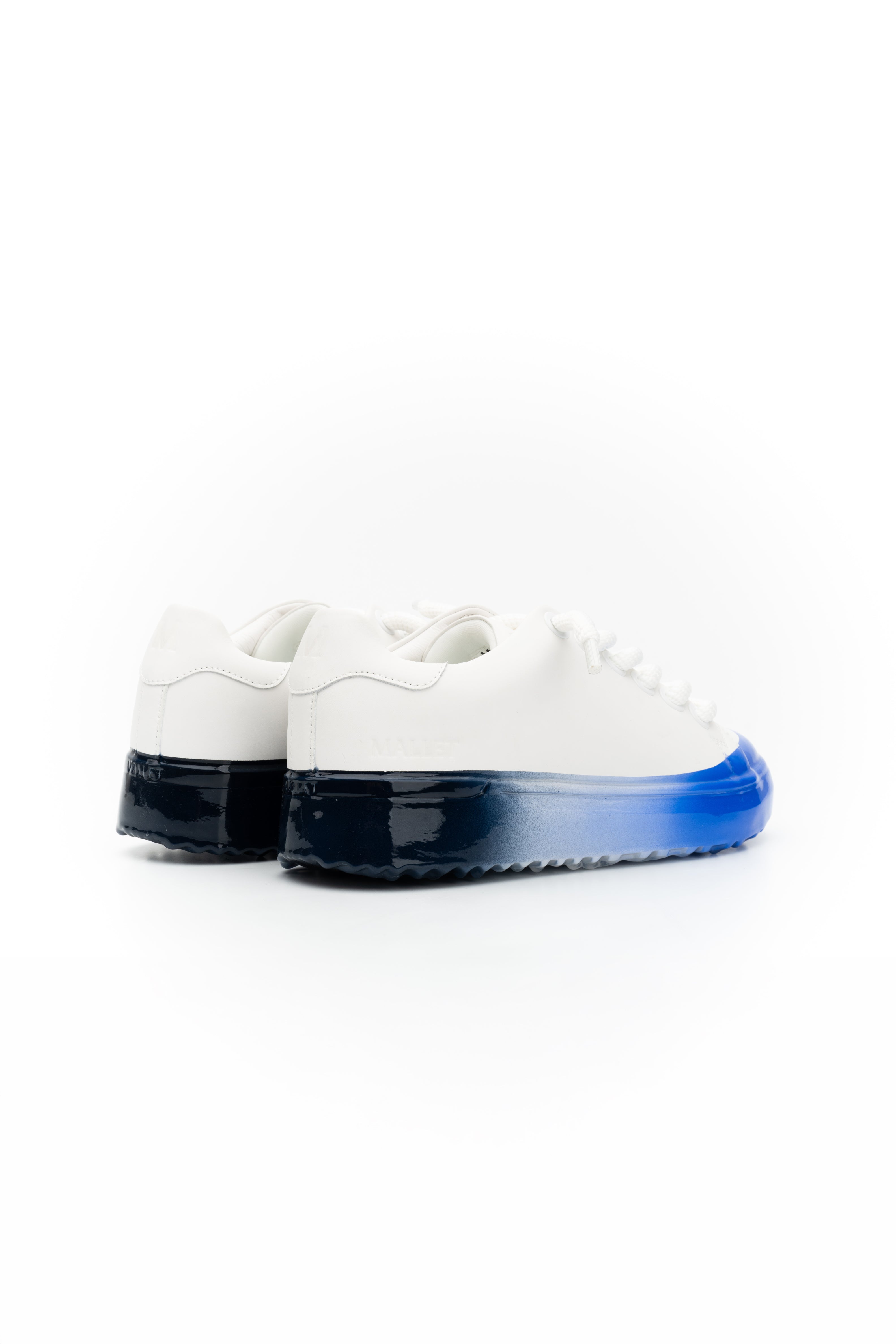 Mallet Men's GRFTR Lite White Blue Ombre Dip Sneaker | MLA26P-WBD