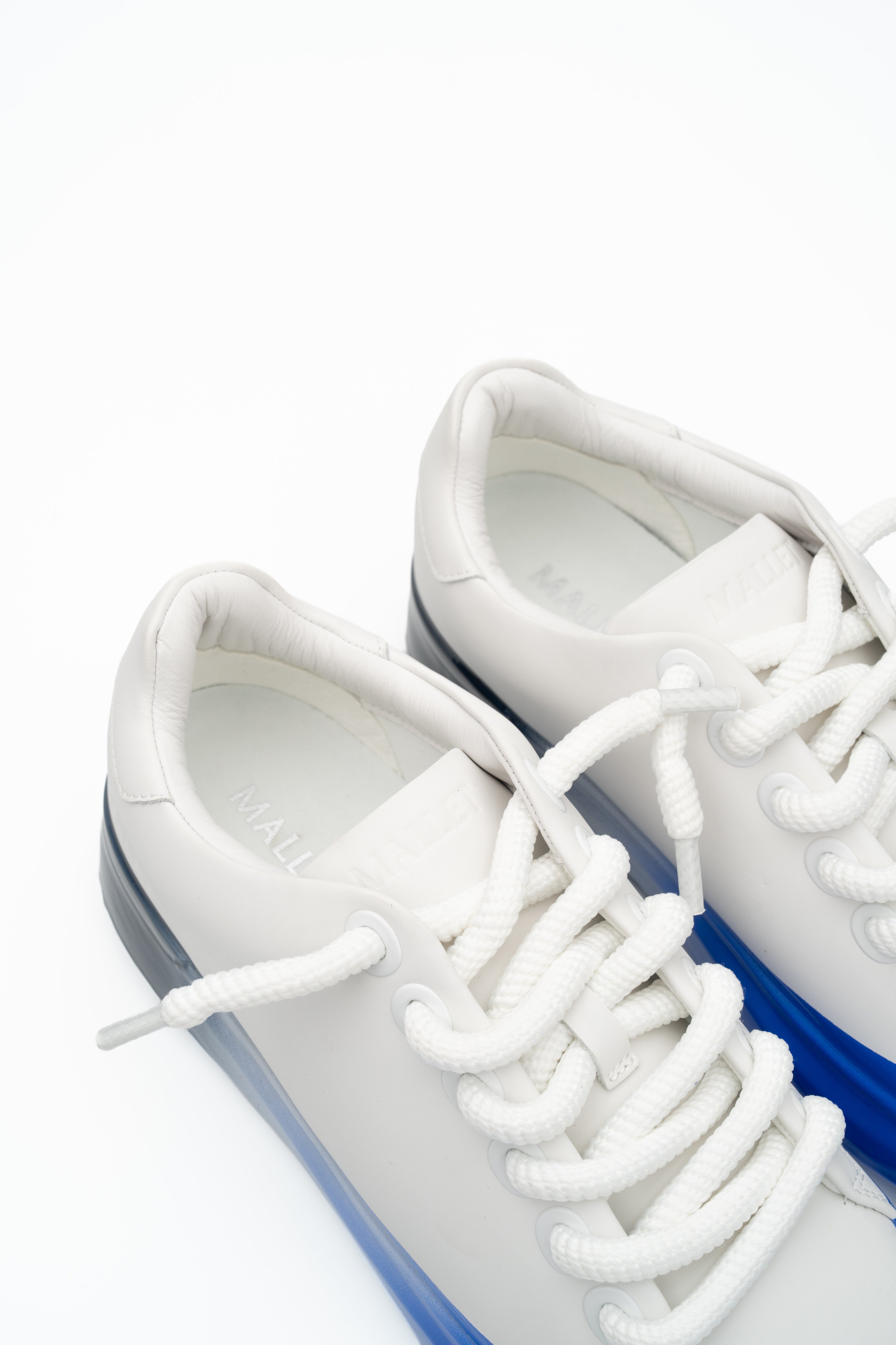 Mallet Men's GRFTR Lite White Blue Ombre Dip Sneaker | MLA26P-WBD