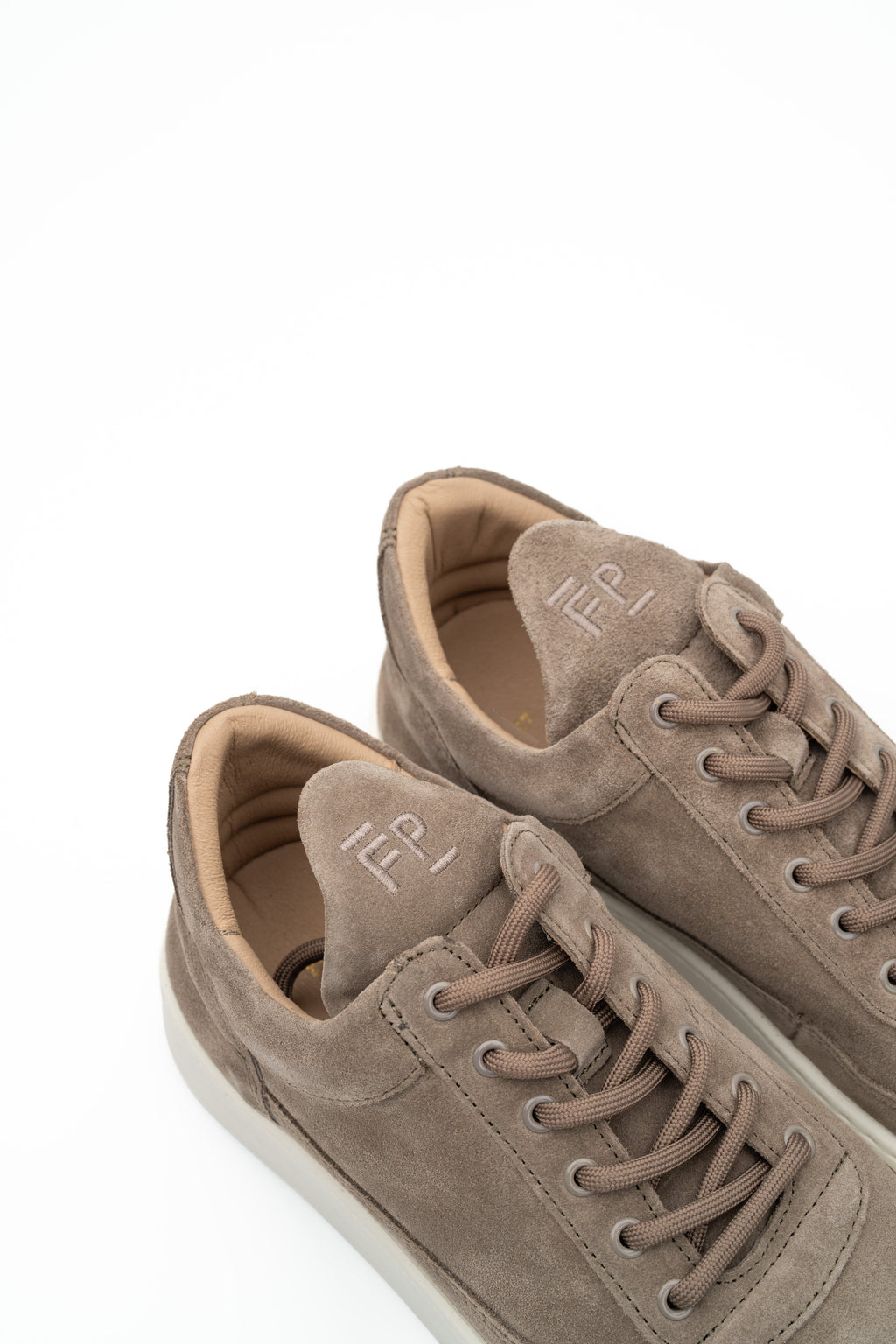 Filling Pieces Men's Low Top Suede Organic Earth | 122410300188-228
