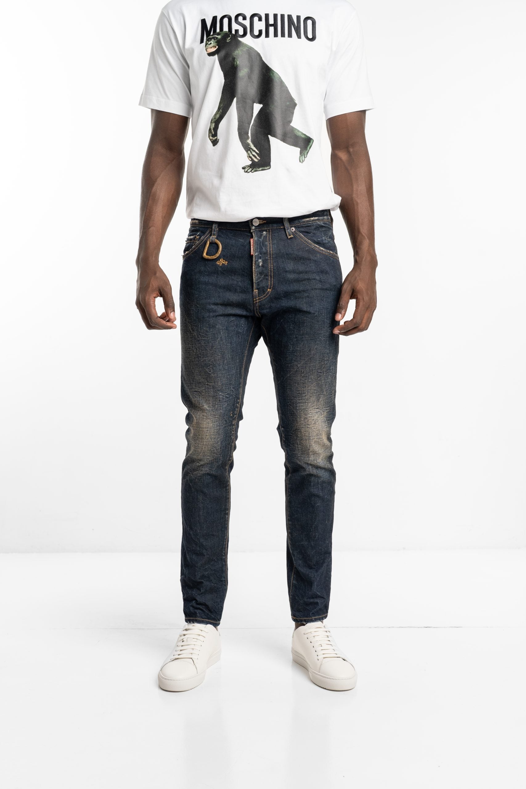 Dsquared2 Mens Pants 5 Pockets S74LB1760 D30011 470