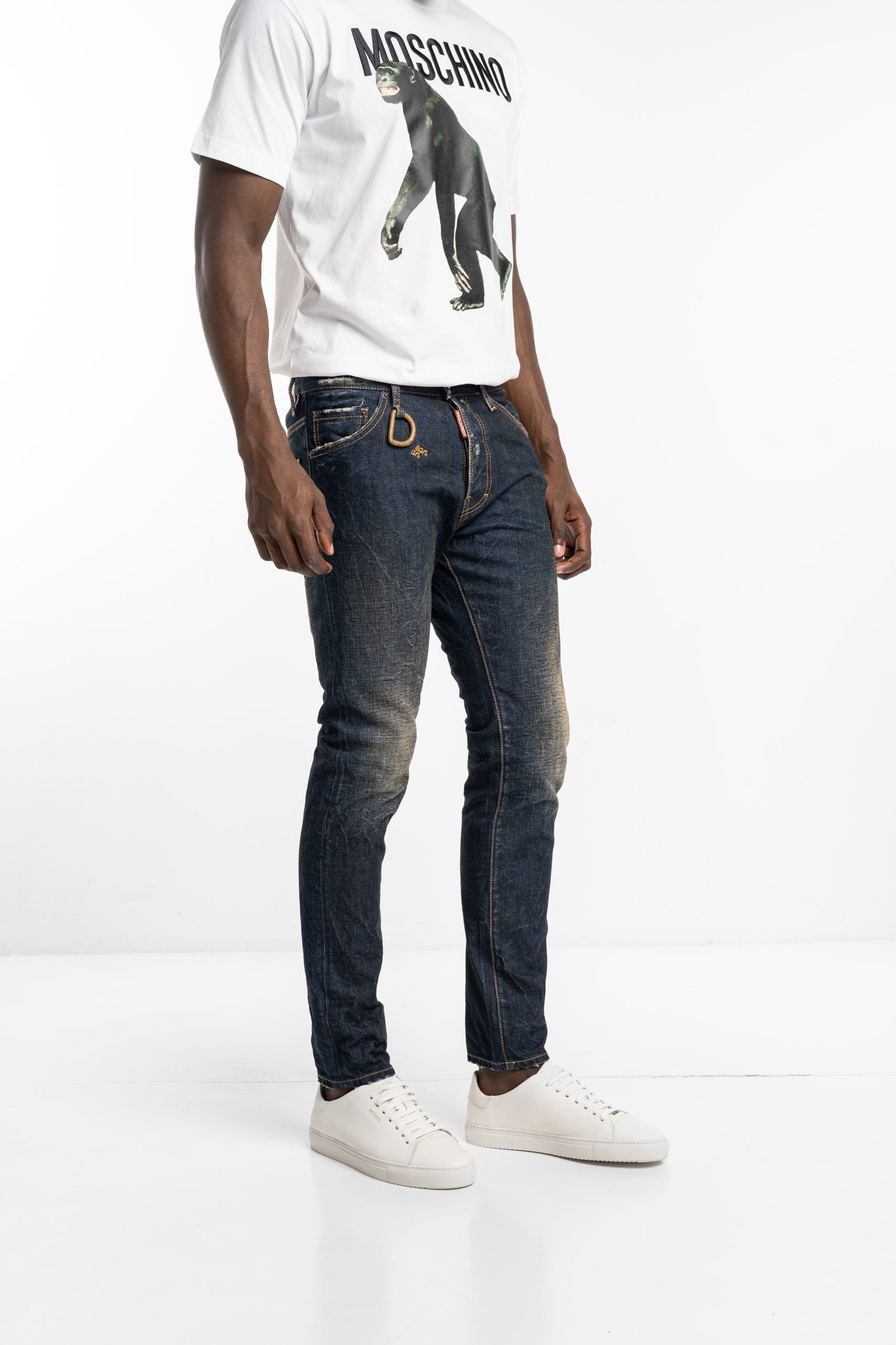 Dsquared2 Mens Pants 5 Pockets S74LB1760 D30011 470