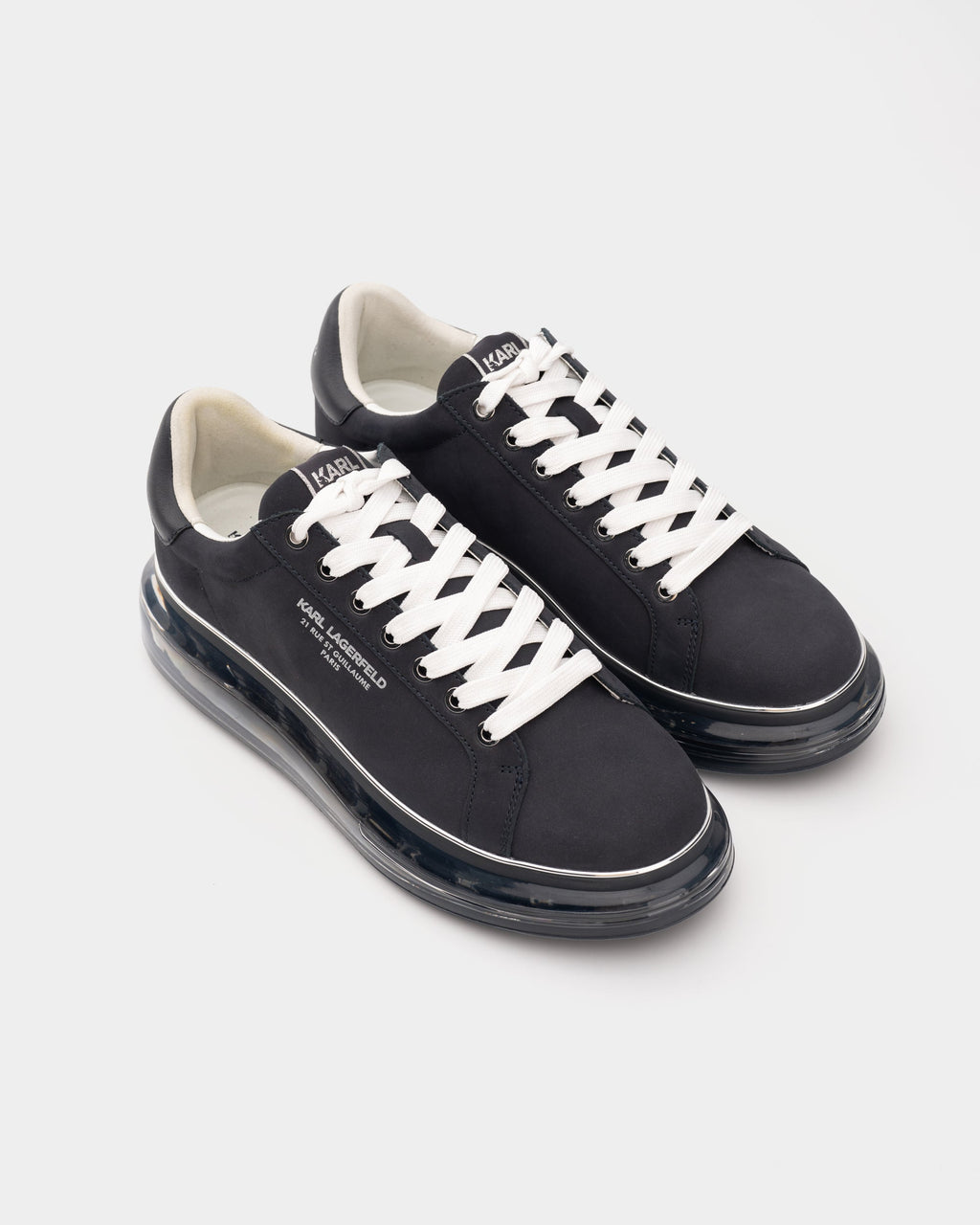 Karl Lagerfeld Men's Kapri Kushion RSG Lo Lace Navy Nubuck | KL52617-2AA