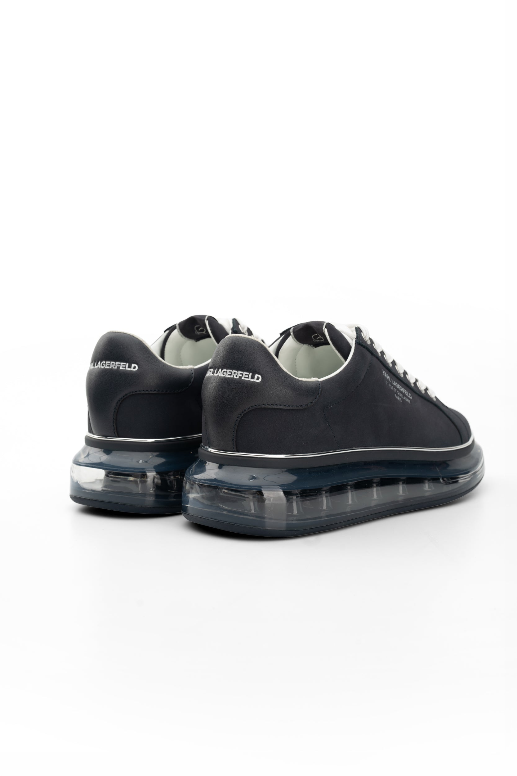 Karl Lagerfeld Men's Kapri Kushion RSG Lo Lace Navy Nubuck | KL52617-2AA