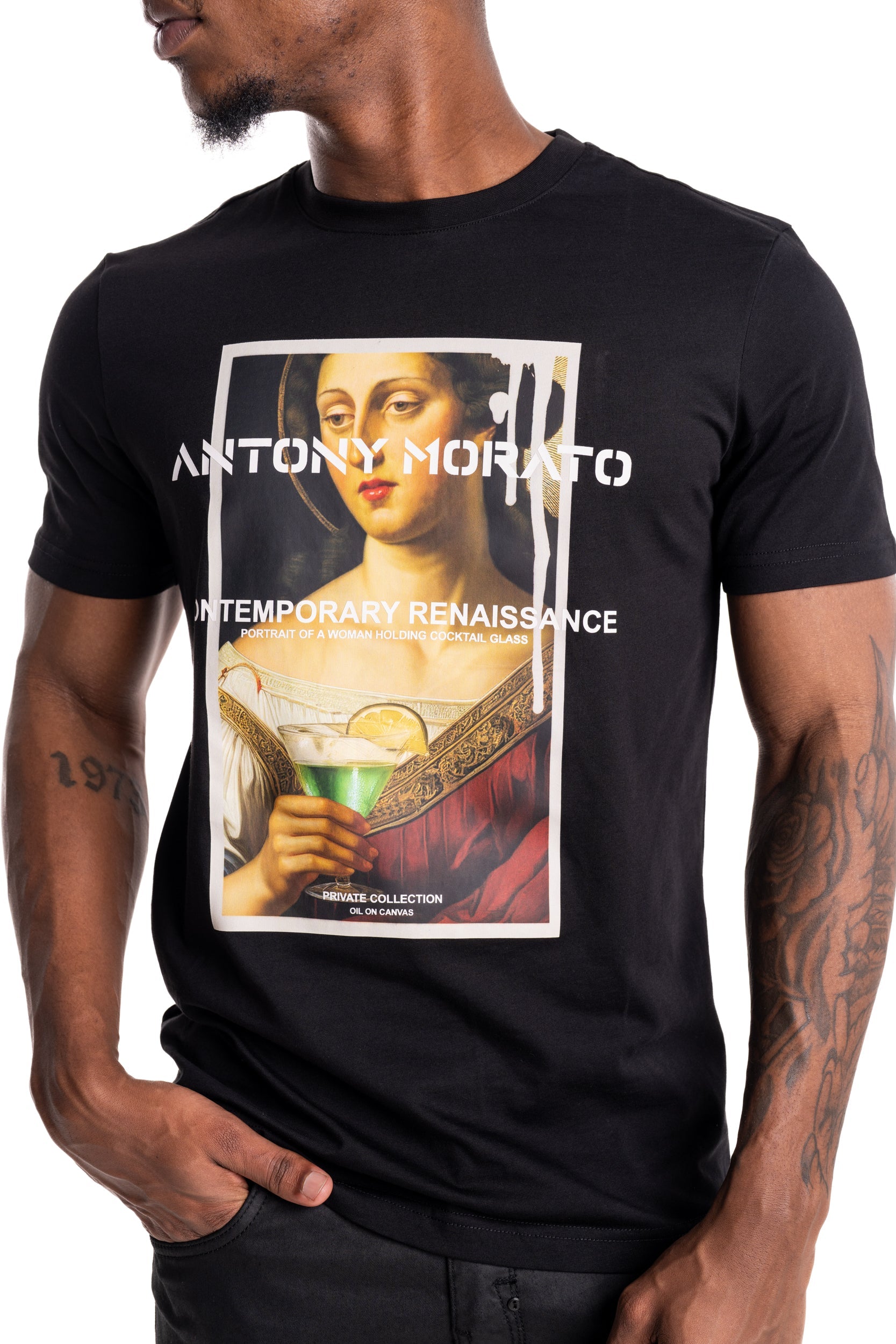Antony Morato T-Shirt Regular Fit | MMKS02569-FA100240-9000