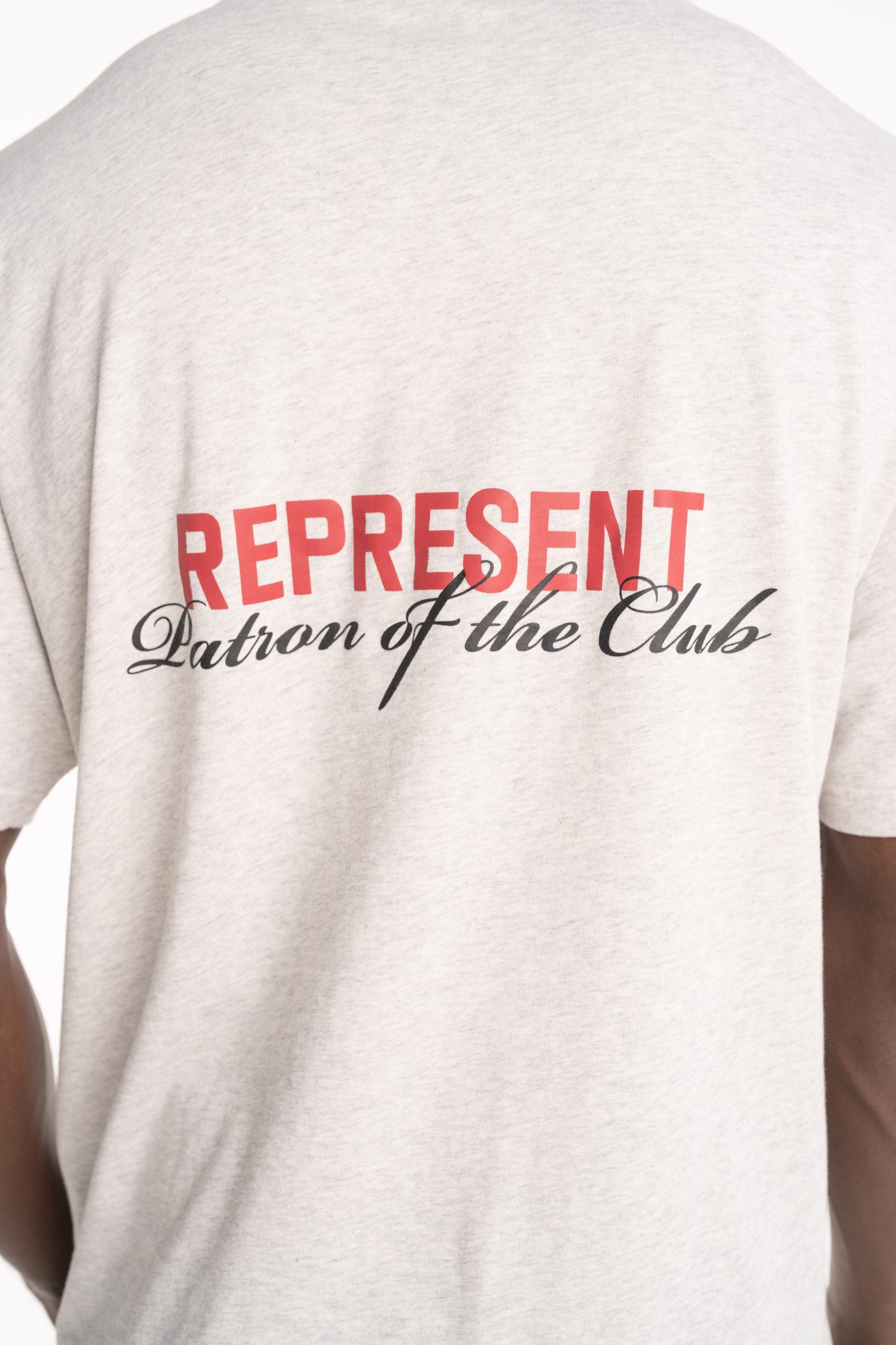(Core) Represent Men's Patron Of The Club T Shirt | MLM4274-30-Cream Marl