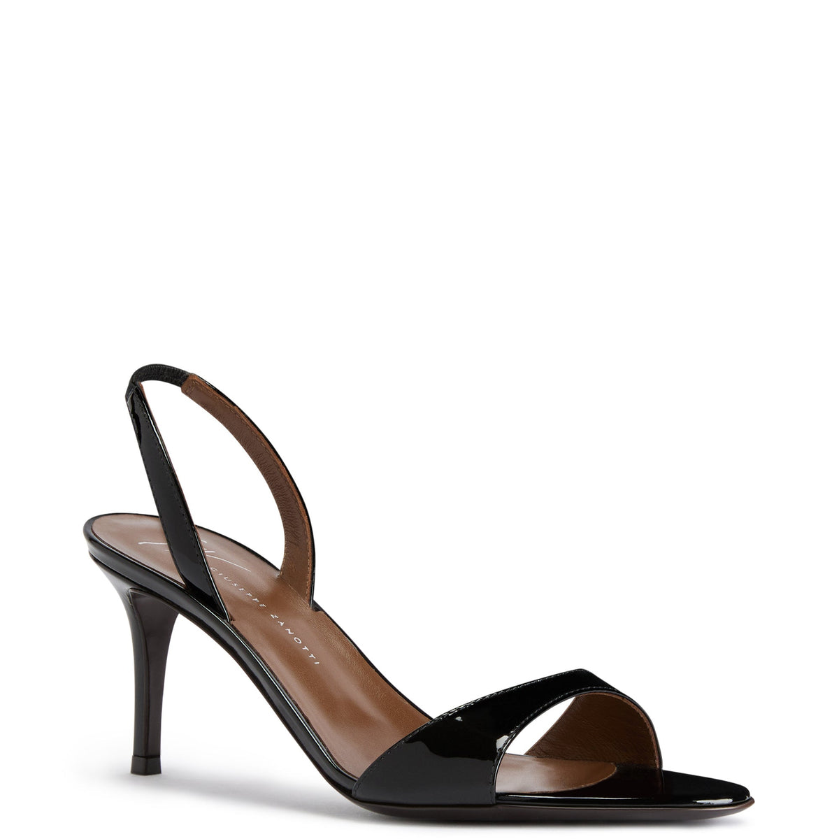Giuseppe Zanotti Heels Zh11 Open Toe Strap Black