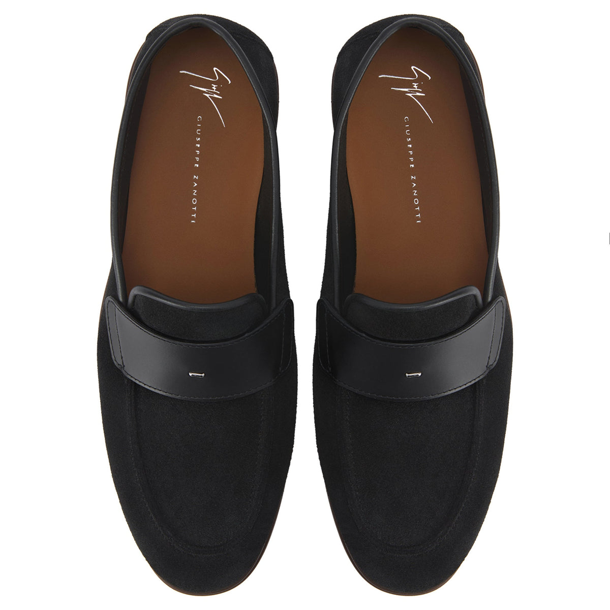 Giuseppe Zanotti Formal Shoes Zsh3 Slip On Suede Black