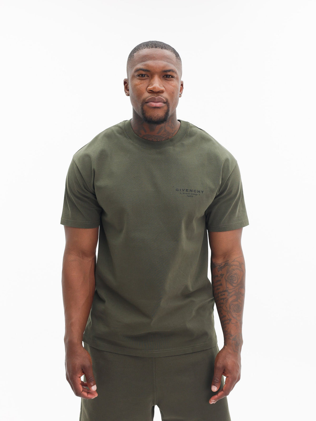 Givenchy T-Shirt Logo Khaki
