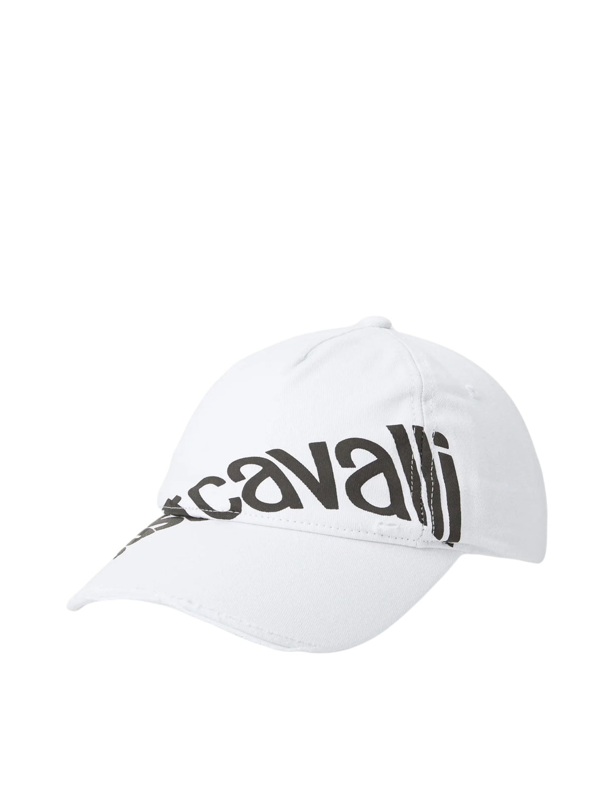 Just Cavalli Cap Baseball Logo Rubber Up White