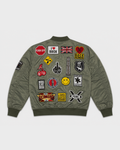 John Richmond Men's Candia Bomber | UMP26137GBHB-Green