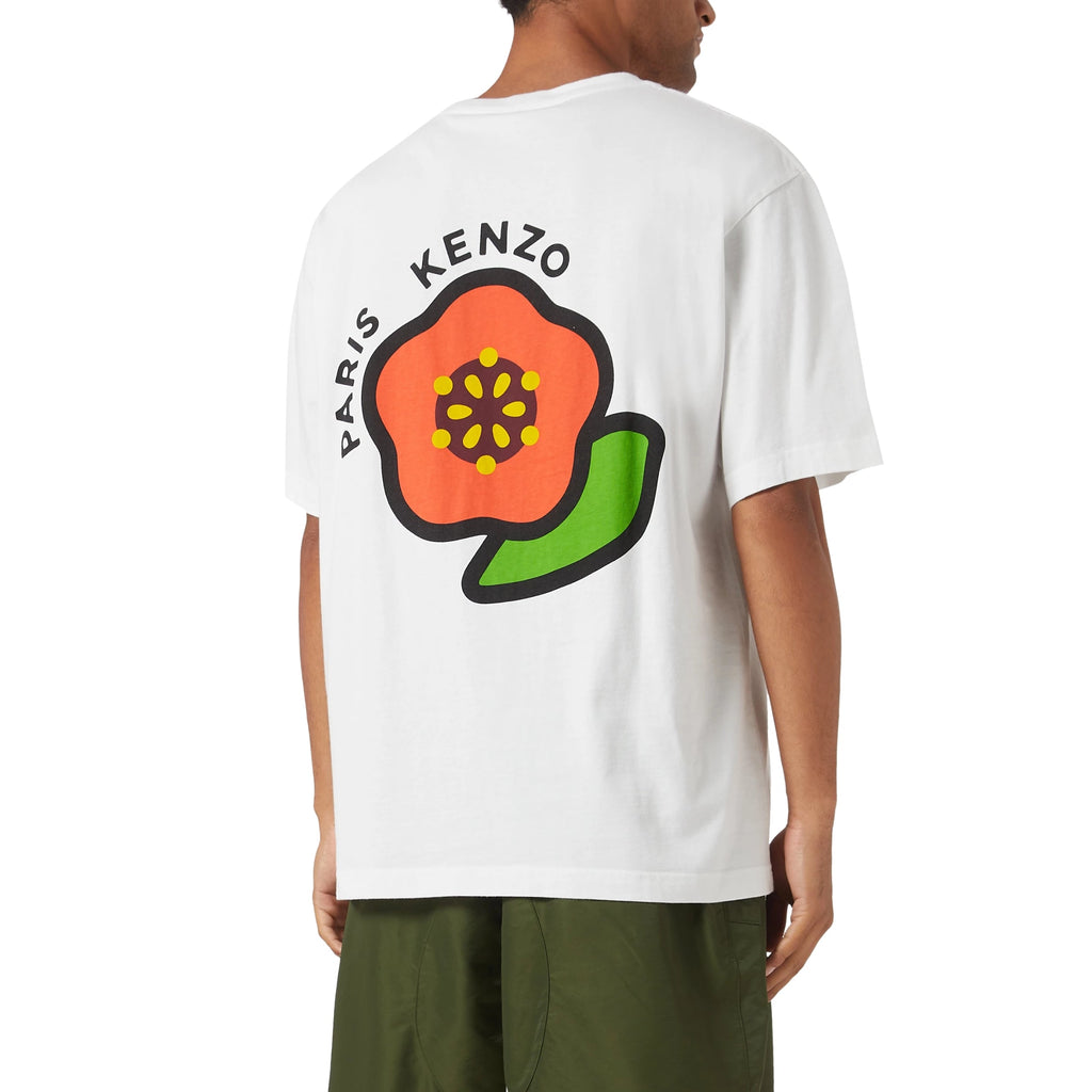 Kenzo T-Shirt Back Pop White