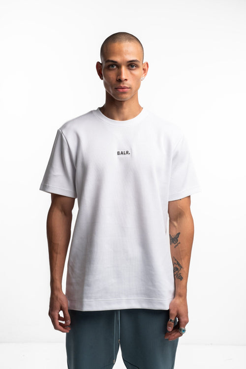 (Core) BALR Q Series Regular Fit T Shirt| B1112.1224-Bright White