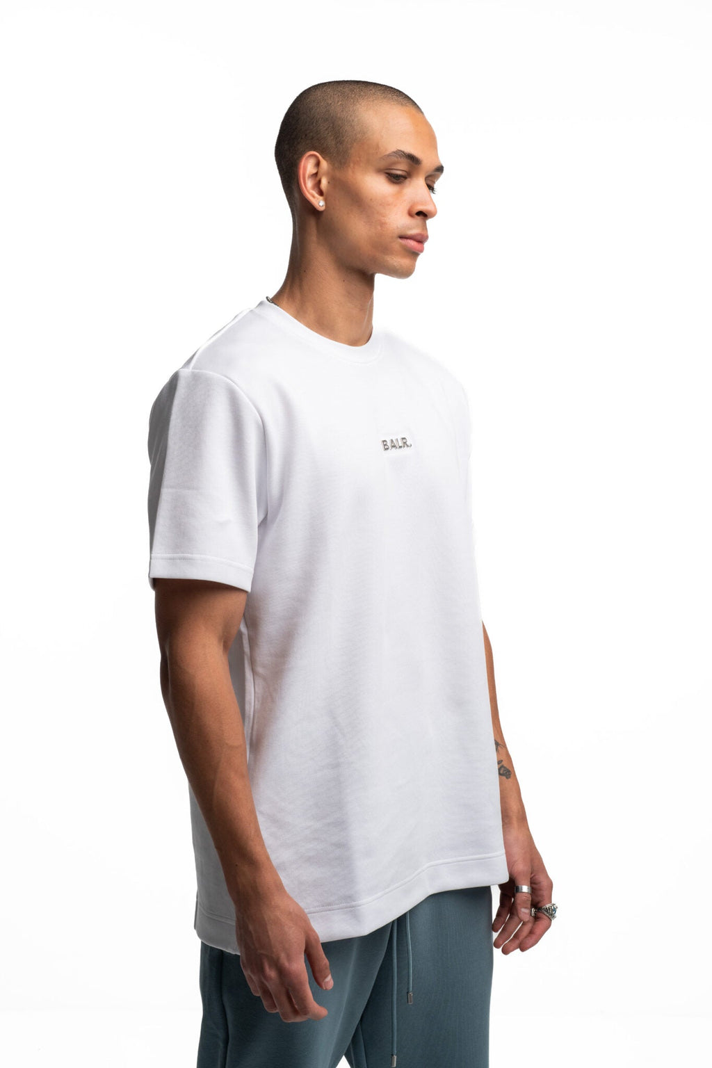 (Core) BALR Q Series Regular Fit T Shirt| B1112.1224-Bright White