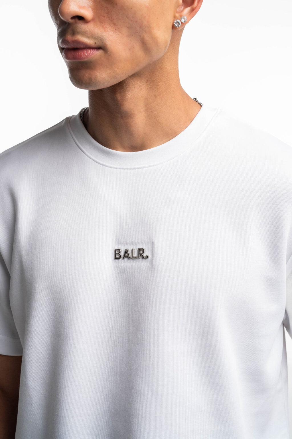 (Core) BALR Q Series Regular Fit T Shirt| B1112.1224-Bright White