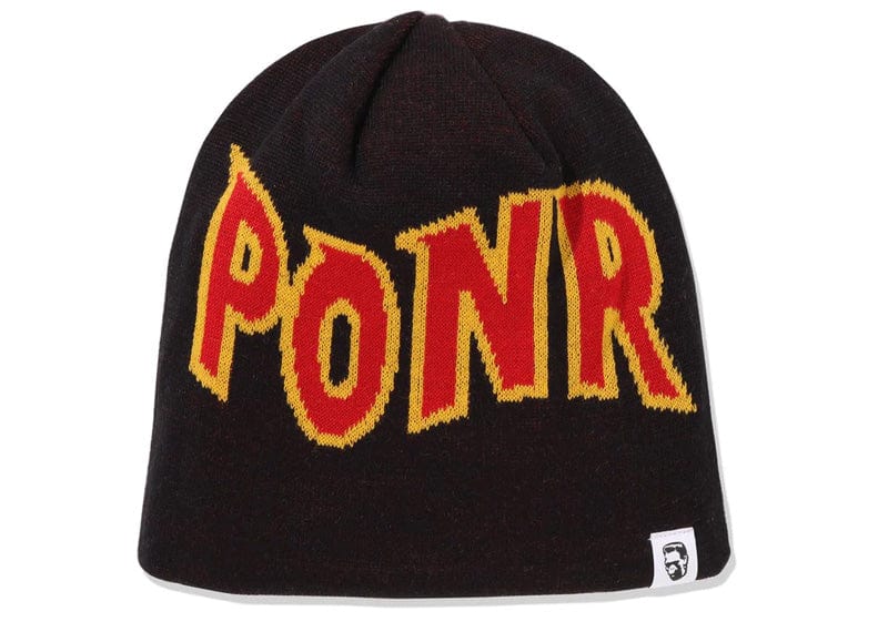 A Bathing Ape 2nd Shark Knit Beanie Black