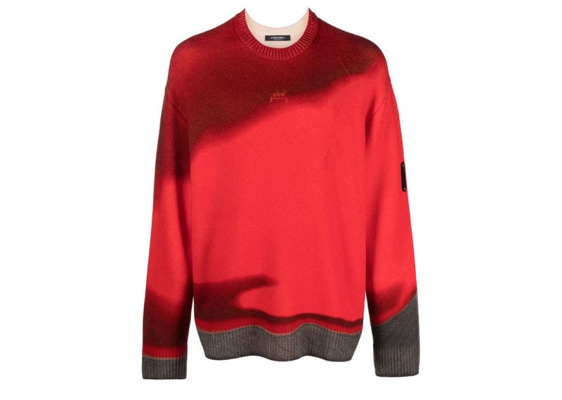 A-Cold-Wall* Red Gradient Sweater