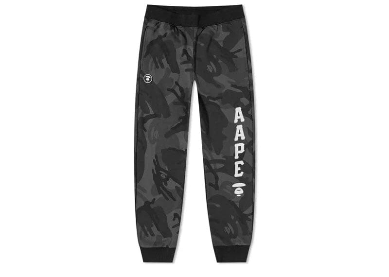 AAPE by A Bathing Ape Gray Detachable Lounge Pants