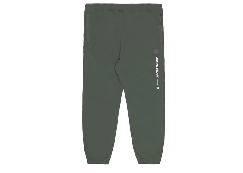 AAPE by A Bathing Ape Nylon Woven Track Pants Khaki