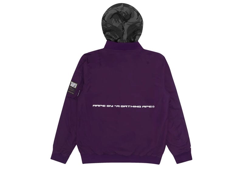 AAPE Lightweight Reversible Jacket Purple