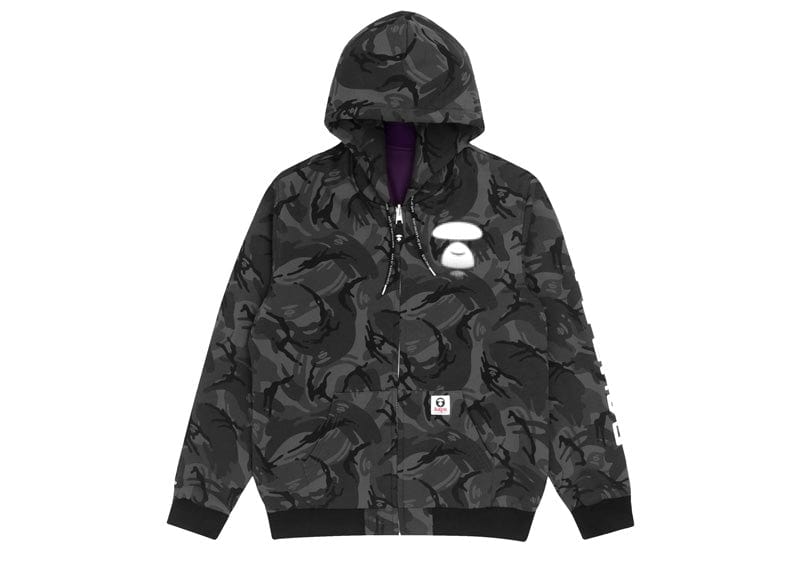 AAPE Lightweight Reversible Jacket Purple