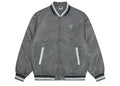AAPE Now Moonface Baseball Jacket Grey