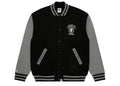 AAPE Now Moonface Logo Baseball Jacket Black/Gray