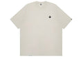 AAPE Now Spades Tee Heather/White