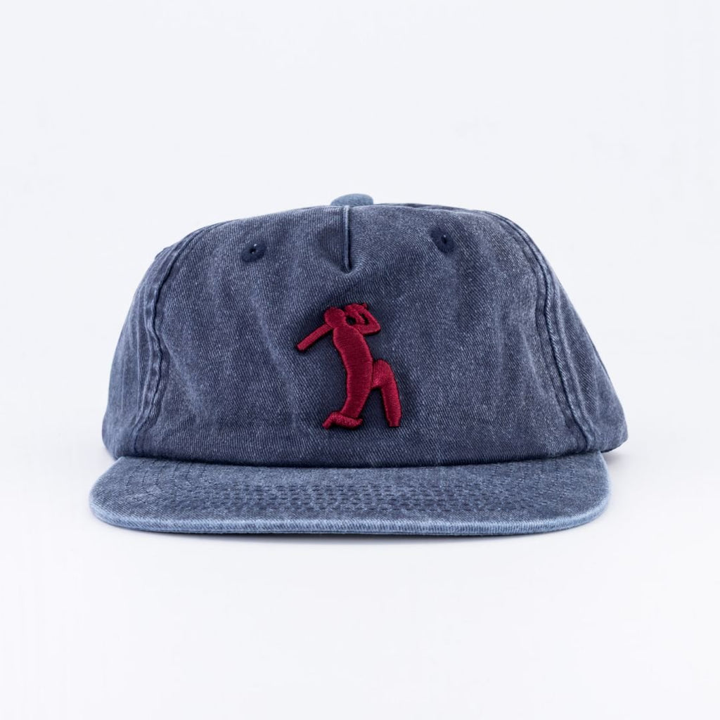 AB de Villiers 360 Small Logo Traditional Cap Plain Navy
