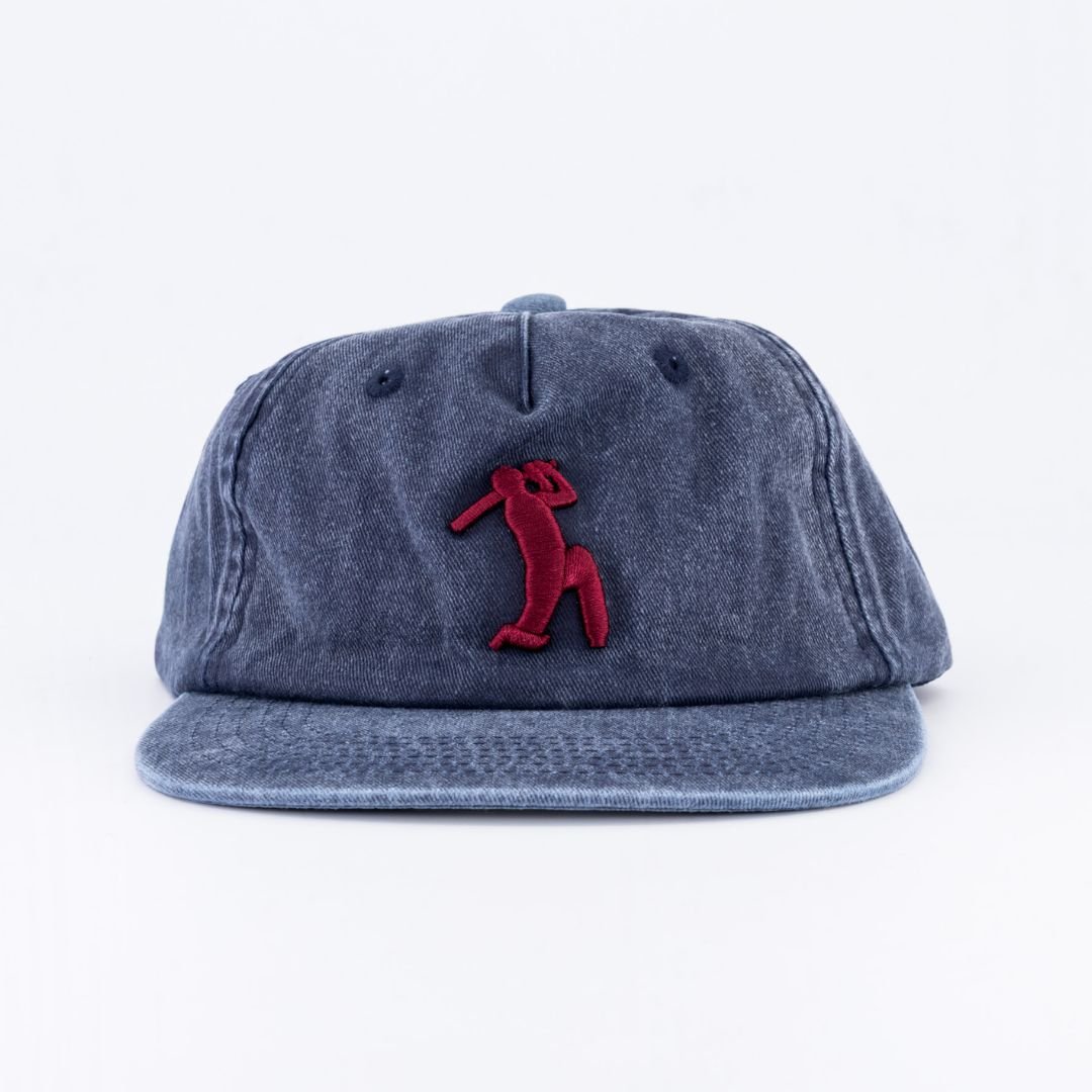 AB de Villiers 360 Small Logo Traditional Cap Plain Navy