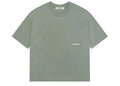 About:Blank Box Logo T-Shirt Sage Ecru