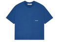 about:blank Box Tee Estate Blue/Ecru