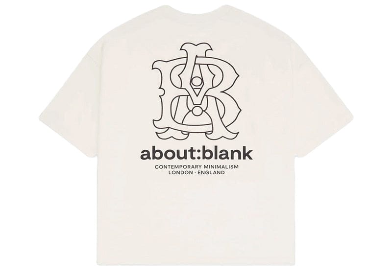 About:Blank Emblem T-Shirt Oat