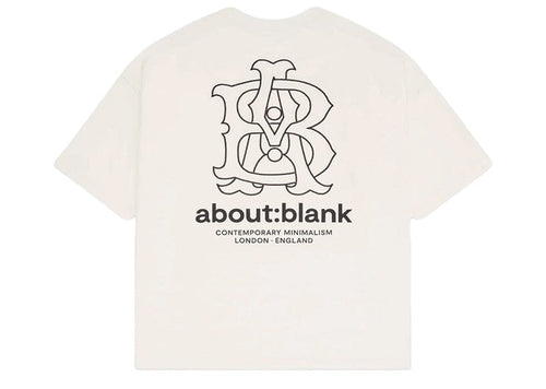 About:Blank Emblem T-Shirt Oat