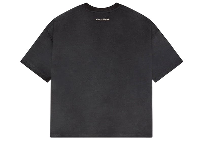 about:blank Garçon T-Shirt Black