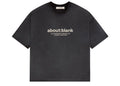 about:blank Garçon T-Shirt Black