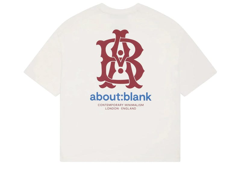 about:blank Insignia T-Shirt Ivory