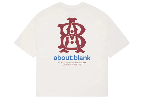 about:blank Insignia T-Shirt Ivory