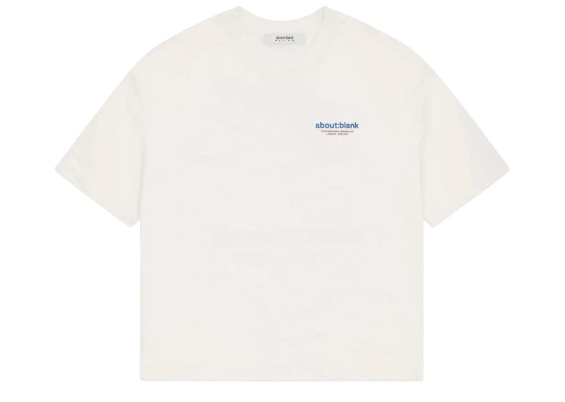 about:blank Insignia T-Shirt Ivory