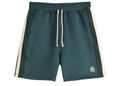 about:blank Monogram Track Short Green