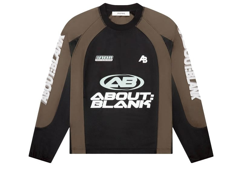 about:blank Motocross Jersey Black/Olive/Sage