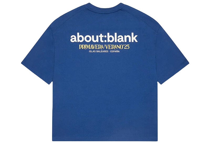 About:Blank Tour T-Shirt Blue